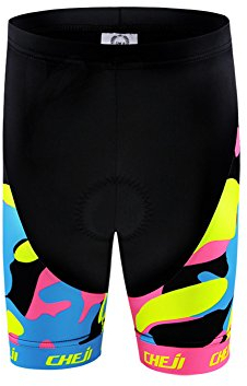 YFPICO Radhose gepolstert Radhose Atmungsaktiver Radhose Atmungsaktiver Radsport Anzüge, Rosa, 134/140