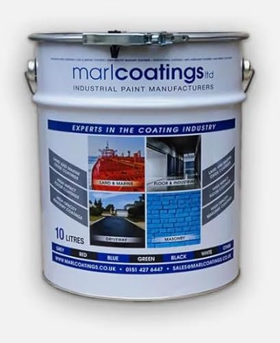 marlcoatings Heavy Duty Polyurethane floor paint 10L (Mid Grey)