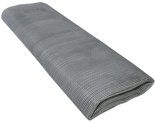 AERZETIX - C54694 - Red malla de protección contra mosquitos/moscas/insectos/avispas/abejas 80x240cm - mosquitero red de ventana en fibra de vidrio - color gris