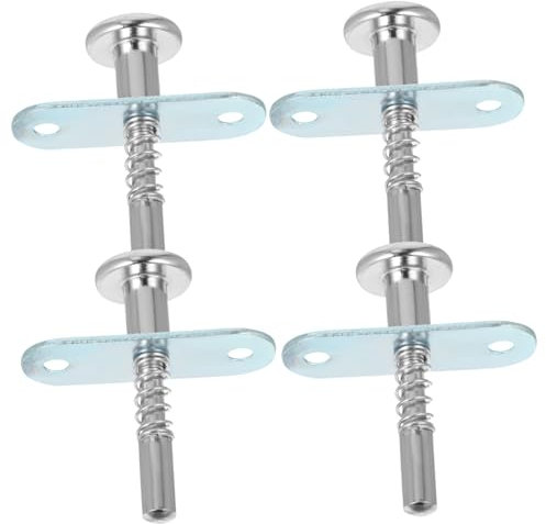 12 Stk Federverschluss Siebkolben Auto Krippe Bausatz Twist ersatzteile für gartenmöbel schranktürschloss Mini-Kinderbett Federverschlüsse für Käfigtüren Bettfederverschlüsse Eisen ARTIBETTER