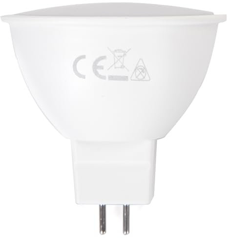 VoltShine Lampadina a LED MR16 4 W, 4000 K, alta efficienza, basso consumo, ideale per illuminazione generale e dettagli in ambienti interni.