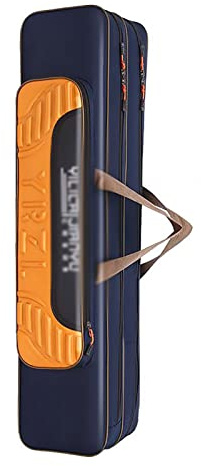 Guoyoocc Angelruten-Tasche,Angelgerät-Tasche,Angelköder,Angeltasche Rutentasche Rutenfutteral Angelkoffer,multifunktional,tragbar,Angelruten-Rollentasche,Outdoor-Angeltragetasche,55/65/75/85 cm