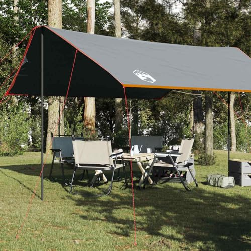 Owoxanthellate Orange Camping Shelter 460 x 305 x 210 cm Tenda da lancio ultraleggera in Oxford 210D con rivestimento in PU per trekking festival e spiaggia