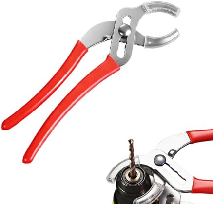 Alicates de bomba de agua, agarre ergonómico de acero, resistente al óxido, impermeable, alicates de junta de de llave de fontanería, para tubo de válvula de mandril, hogar, baño, cocina