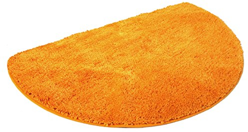 Mesana J-10005/38 Terra Duschmatte, Mikrofaser, 50x80 cm halbrund