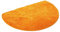 Mesana J-10005/38 Terra Duschmatte, Mikrofaser, 50x80 cm halbrund