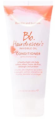 Bumble and bumble. Hairdresser's Invisible Oil Hydrating Conditioner | Anti Frizz, Adds Shine, Color Safe | For All Curly, Wavy, Straight Hair Types | With Coconut, Grapeseed + Argan Oil, 6.7 Fl Oz