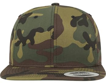 Flexfit Unisex Camo Classic Snapback Cap, camo, Einheitsgröße EU