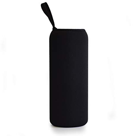 SUPAERCUPH Funda de Botella de Agua Deportiva Funda de Bolsa de Manga Aislante de Neopreno Bolsa de 20x7 cm para Botella de Pared Simple de 750 ml / 25 oz