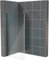 Glasplatte24 Walk in Dusche in Klar 60 x 200 cm, 10mm ESG Duschwand, Nano Glas Duschabtrennung