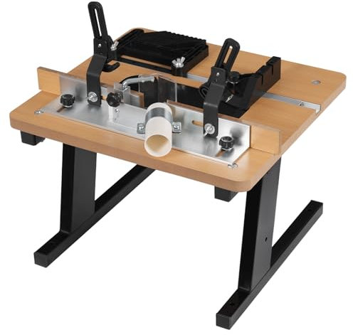 Router Table, Bench Top Router Table, Free-Standing Workshop w/Feather Board for Home DIY Carving Workstation