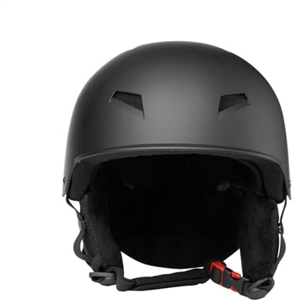 Demsyeq Casco de snowboard para hombre, equipo de esquí ajustable, cómodo protector de cabeza de esquí para esquí, monopatín, ciclismo