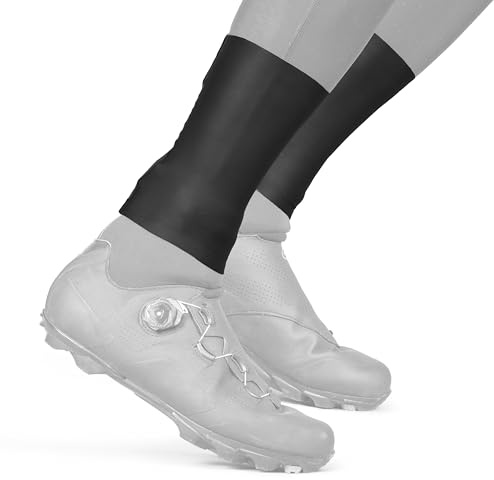 GripGrab AquaSeal Waterproof Cycling Gaiter Ankle Cuff for Over Shoes | Ankle seals for road, MTB and gravel bike overshoes, featuring a soft brushed lining and silicone grip for rainy weather