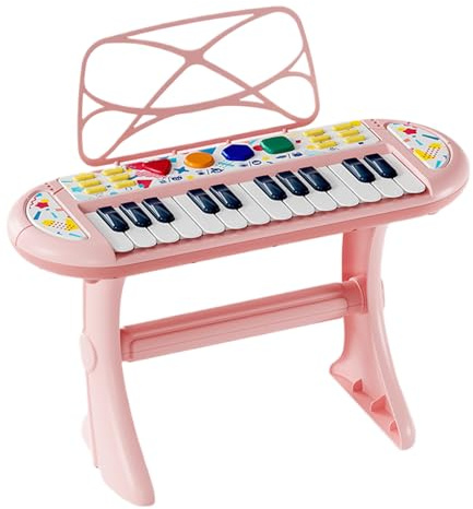 Piano électrique pour - Volume réglable - Jouet Musical pour étudiants, Filles, d'âge préscolaire, Salon, Chambre à Coucher, Salle de Classe, scène