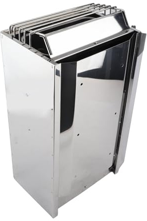 SUNGOOYUE Calentador de Sauna Estufa de Sauna Eléctrica Calentador de de Acero Inoxidable 3,6 KW 230 V Horno de de Calefacción de de Control Interno Compacto con Tubos de
