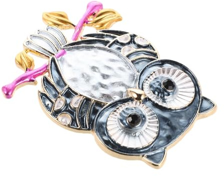 Fixateur D’aiguilles à Coudre Magnétique Hibou en Alliage pour Broderie