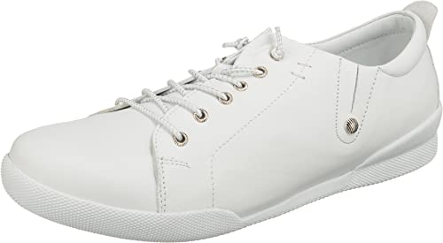 Andrea Conti Damen Sneaker, Weiß, 39 EU