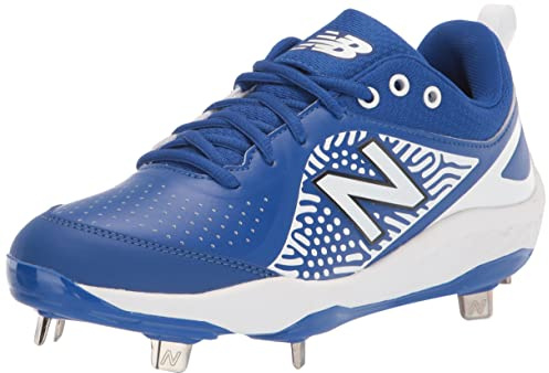 New Balance Fresh Foam Velo V2 Metal Softball Scarpa da donna, Team Royal/White, 40 EU