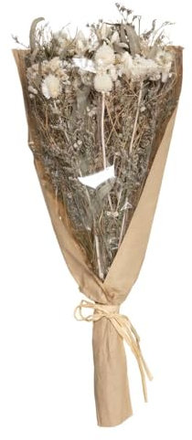 Atmosphera - Bouquet Fleurs séchées Eucalyptus H48 cm - Blanc