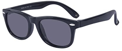 Outray Baby Infant Toddler Polarized UV Protection Fashion Comfortable Sunglasses For Boys/Girls Age 0-2 Years (Black)