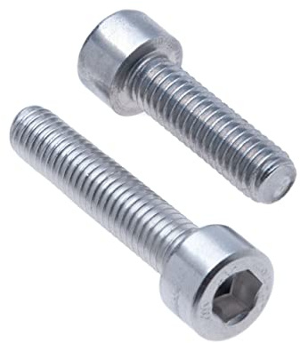Viti a Testa Cilindrica Esagonale M5x16 10 pezzi A2 in Acciaio Inox con Esagono Incassato e Chiave a Brugola Vite Esagonale Filettatura di Fissaggio per Impieghi Gravosi Standard DIN912 (5mm x 16mm)