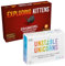 Exploding Kittens - TeeTurtle - Exploding Kittens + Unstable Unicorns Bundle - Partyspiele - Niederländische Sprache