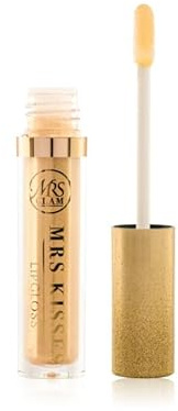 BPerfect x Mrs Glam – Mrs Kisses Lip Gloss – Shade: 07 Gold & Glorious – A gorgeous gold shimmering gloss with high sparkle shine – 3.5ml