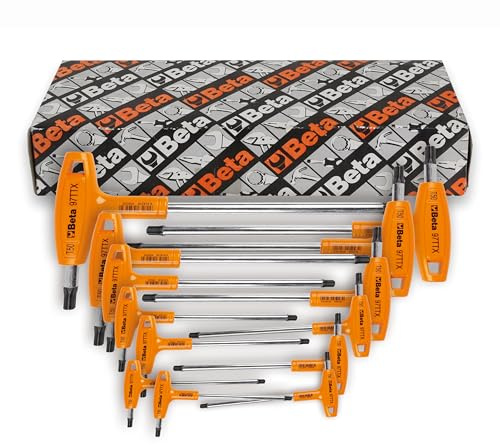 Beta 97TTX/S13 - Stiftschlüsselsatz mit griff für Torx®-Schrauben, 13 teilig