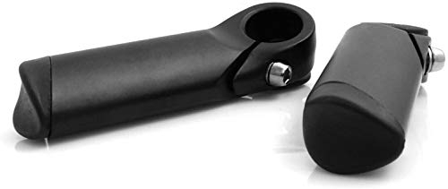 System-S Lenkerhörnchen Fahrrad Lenker Griffe Barends, Schwarz, 22-24mm