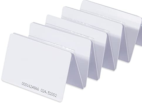 YARONGTECH tarjetas rfid 125KHz EM4100 entrada de puerta Acceso de proximidad en blanco (10 unidades)