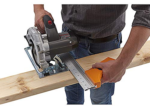 Bora QuickCut Circular Saw Guide with Rail & Angle Assist; All-in-One Woodworking Tool, 530416