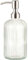 Plomkeest Glass Soap Dispenser 14 Unzen Klarglas Jar Soap Dispenser mit rostfreiem Edelstahlpumpe Flüssigseifenspender für Badezimmer, Küche, Dekor Ideal für Lotionen