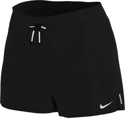 Nike Herren Stride Shorts, Black/Black/Reflective Silv, S EU