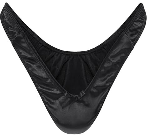 LittleForBig Liten hemlig tanga, silkeslen dold tucking/gaff-trosa, formande trosor för crossdressers och transpersoner