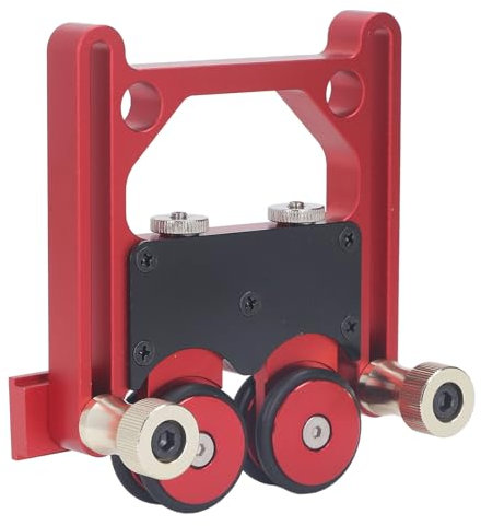 Pannelli a Rulli con Cuscinetto Unidirezionale per Seghe Banco Tavoli per Fresatura, Guida per Maschera per Tavolo, Scheda Loc Feather per la Lavorazione del Legno