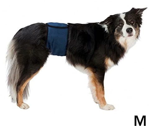 Trixie Bauchband für Rüden, 45-55 cm, dunkelblau