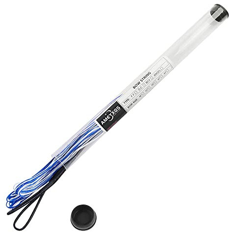 Artudatech 70 Recurvebogen Bogensehne Dacron Handgefertigte Langbogensaiten Blau und weiß