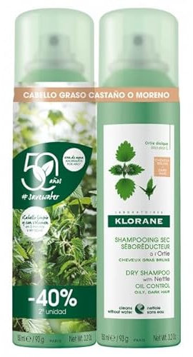 Klorane Champu Seco Ortiga Color 2X150Ml