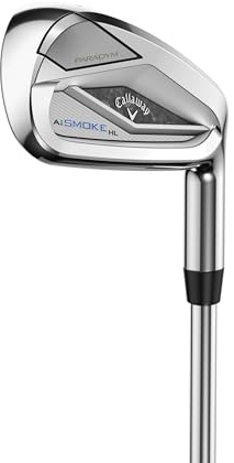Callaway Golf Paradym AI Smoke HL Individual Iron (Left Hand, 6 Iron, Steel, Stiff)
