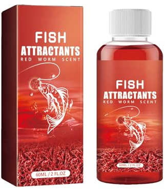 Vansza Red Worm - Cebo líquido de alta concentración - 60 ml - Aditivo para pesca al aire libre - Cebo concentrado para pesca de trucha, bacalao, carpa y bar
