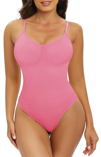 Tuopuda Body Moldeador Tanga Mujer Fajas Reductoras Shapewear Moldeadora Control de Abdomen Bodysuit lnvisible Posparto Body Reductor