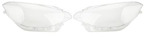 LST 2x Scheinwerferglas Streuscheibe Frontlicht Abdeckung Glas links rechts Set kompatibel mit BMW 1er F20 F21 2010-2015