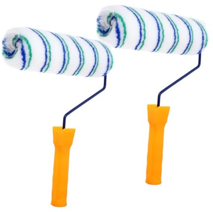 DIYEAH 2pièces Pinceau Peinture Mural Brosse à Outil De Réparation Angle Compact Pour Maison Et Bureau
