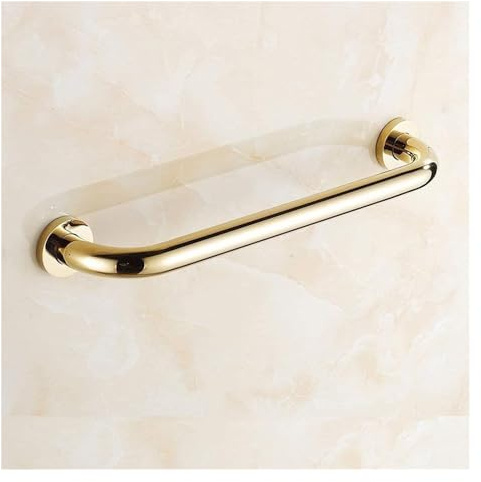Baño para Agarraderas For bañeras y duchas, pasamanos recto antideslizante de latón, herramienta de asistencia for personas mayores cromada, portátil y de seguridad.