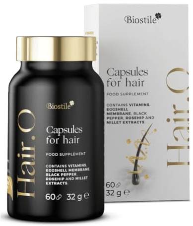 Capsules Biostile Hair.O – Contre la perte de cheveux et pour une croissance saine des cheveux (60 capsules)