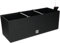 KOTARBAU® Blumenkasten 50x20x20cm mit Bewässerungseinlage Anthrazit Rattan Imitation