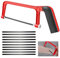 Asheyya Mini Metal Hacksaw for Cutting, Adjustable Angle Hack Saw