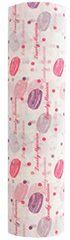 Wax Paper Rolls Food - Beeswax Wraps, Organic Bees Wax Wrappers | Make Cleaning Easier Food Grade Wrap Paper, Non Stick Waterproof Wax Paper Liners Wrapping Sheets (25 * 21.5cm)