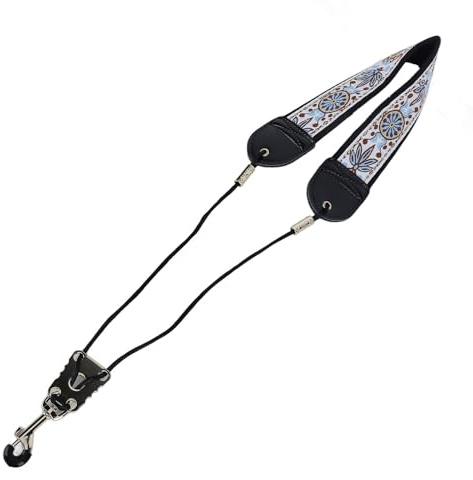 Yctze Broderi Saxofon K ST - Instrumenttillbehör för Alto & With Scratch -Metal Hook, Comfort och Ned (TS -05 fem bladgräs)