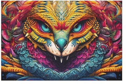 Puzzles 1000 Pièces Adultes, Puzzle De Jeu, Serpent Planche De Bois, Excellent Cadeau pour EnfFourmis （75×50cm）